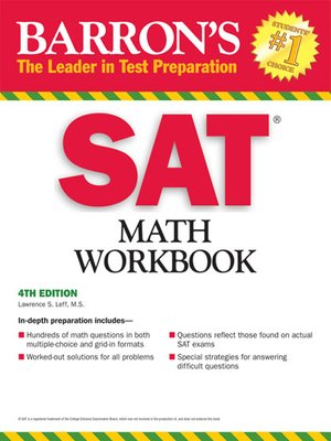 cover image of SAT Math Workbook
